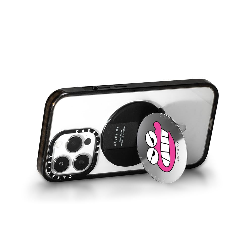Amazon.co.jp: CASETiFY Snappy™ ミラー グリップスタンド MagSafe対応
