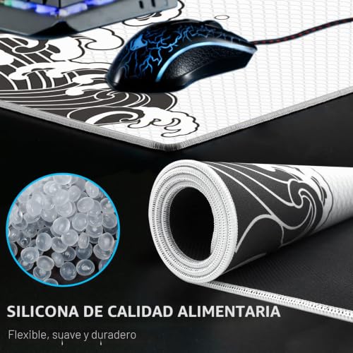 Alfombrilla Aqua Control Plus Wave AC+ contra pérdidas de control en ratones de bajos DPI 4