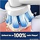 Oral-B Pro Sensitive Clean – ORIGINAL Aufsteckbürsten für Elektrische Zahnbürste – Sanfte Zahnreinigung, Ersatzbürsten mit X-Borsten, Zahnbürstenaufsatz, Briefkastenfähige Verpackung – Weiß, 12 Stück
