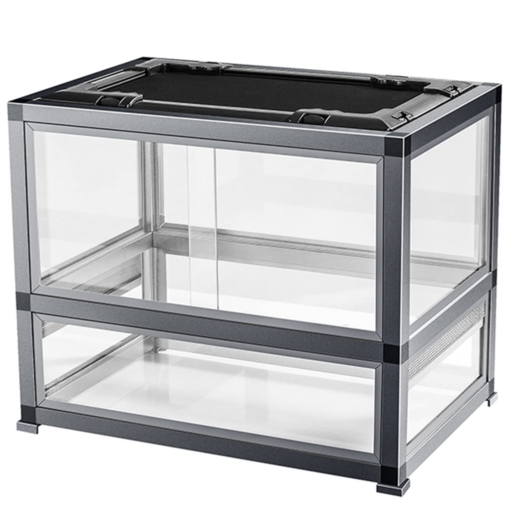 Buy Mini Reptile Glass Terrarium Tank Reptile Habitat Tank Lizard