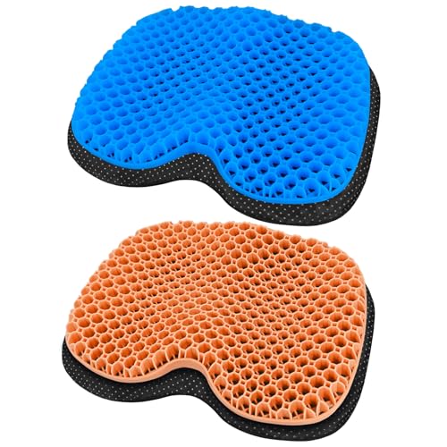 Image of NEW-Vi Anti-Slip Kayak Seat Cushion - Waterproof Thicken Gel Boat Kayak Canoe Rowing Stadium Pad for Sit in Kayak Chair Kayak Accessories Equipment Gear for Fishing Kayak