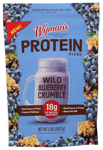 Wyman's Wild Blueberry Crumble Protein Blend Wyman's Wild Blueberry Crumble Protein Blend