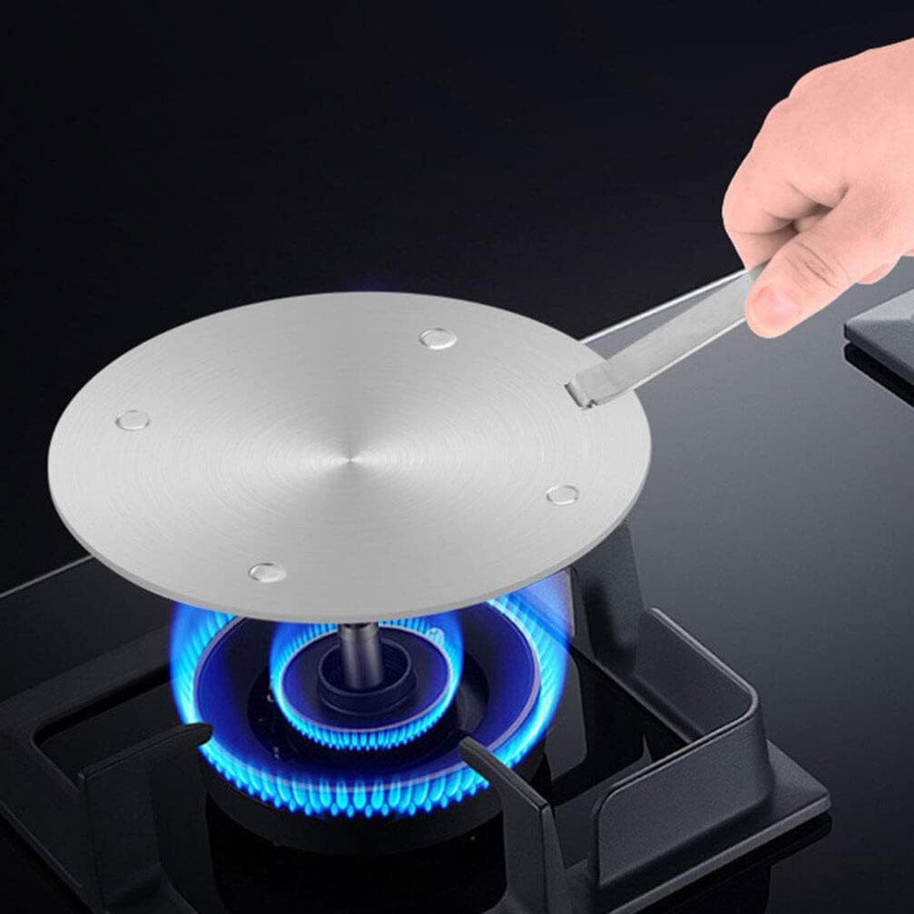 CALLARON 1set Induction Plate Heat Diffuser for Gas and Electric Cooktops Versatile Cooking Adapter for Pots Thickness