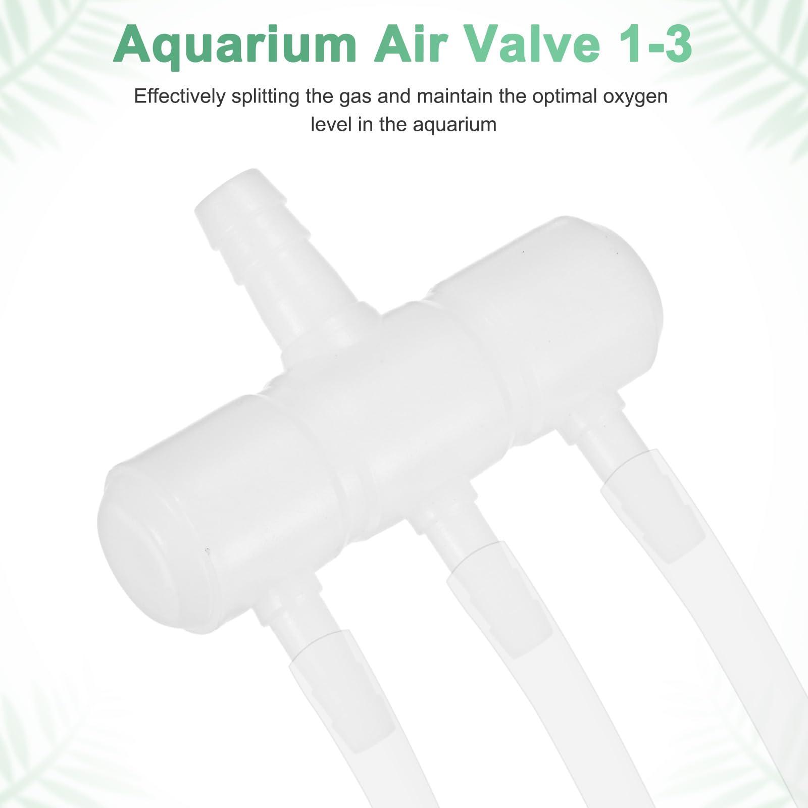 M METERXITY 5-Pack Aquarium Air Valve 8mm to 4mm 3-Ways - Image 2