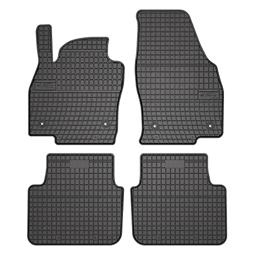 Tapis de sol en caoutchouc Skoda Scala 2019-2026, tapis voiture sur mesure El-Toro 4 pièces