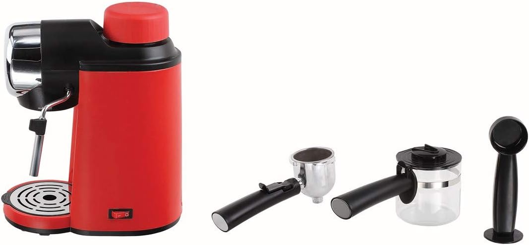 Livoo feel good moments - Macchina per caffè espresso DOD159 Rosso Livoo feel good moments - Macchina per caffè espresso DOD159 Rosso