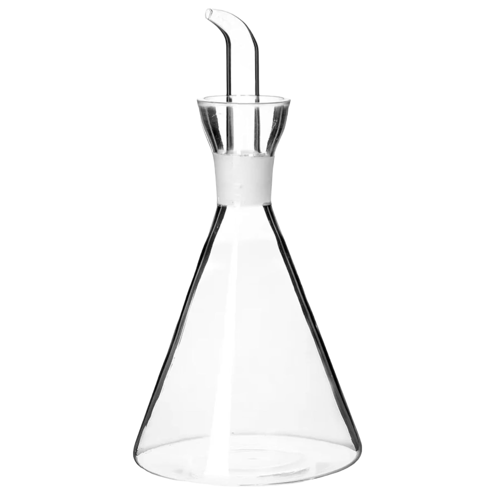 TIENDA EURASIA - Aceitera Antigoteo Cristal - Aceitera para cocina clásica (500ML)