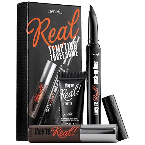 Benefit REAL Tempting Threesome (They're Real Push-Up Liner, Mascara & Remover)