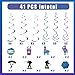 Video Game Hanging Swirls 41Pcs Llama Themed Birthday Party Decoration for Video Game Party Supplies Llama Theme Birthday Decor Favor