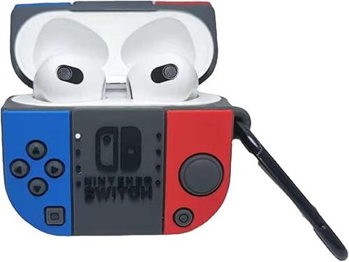 Miniatura 1 de HENJI Funda para Airpods 3 2021 nueva 3D Cute Cool Game Funda de silicona suave para audífonos AirPods de 3 generación funda protectora de cuerpo