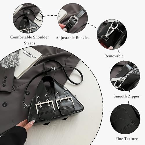 Bolso Bandolera de Cuero PU para Mujer miniatura 4