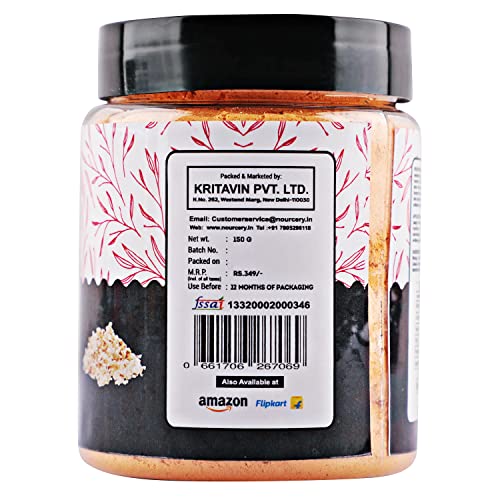 Image of Nourcery Tangy Tomato Popcorn Seasoning, 150Gm (Zesty Tomato Condiment)