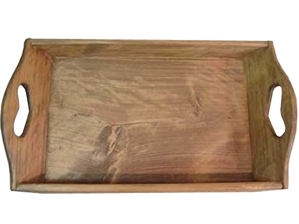 Amazon｜ウッドトレイ 深型 アンティークブラウン w45d25h10cm ハート