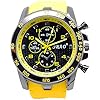 Men Wrist Watch – SBAO Stainless Steel Luxury Sport Analog Quartz Modern Men Fashion Wrist Watch Yellow