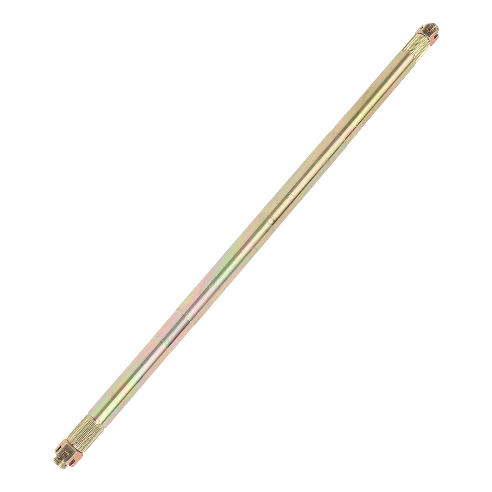 Cryfokt 26 Inch Steel Alloy 23T Rear Live Axle for Go Kart and Drift Trike,