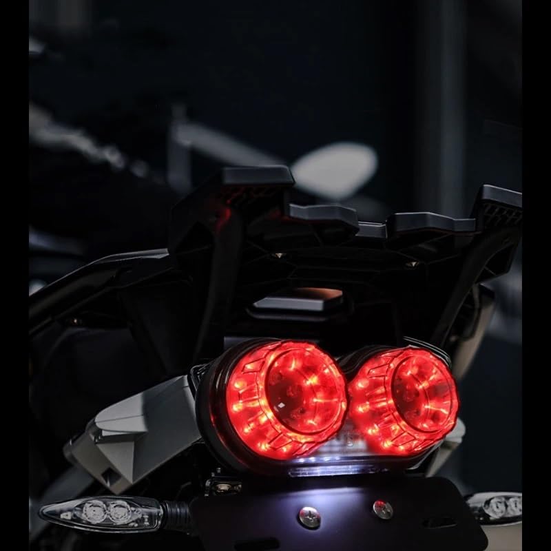 Moto Faros Freno Trasero​ Luz trasera LED universal para motocicleta