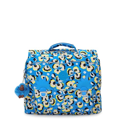 Kipling INIKO Rucksäcke, 37x19.5x30, Leopard Floral (BLAU)