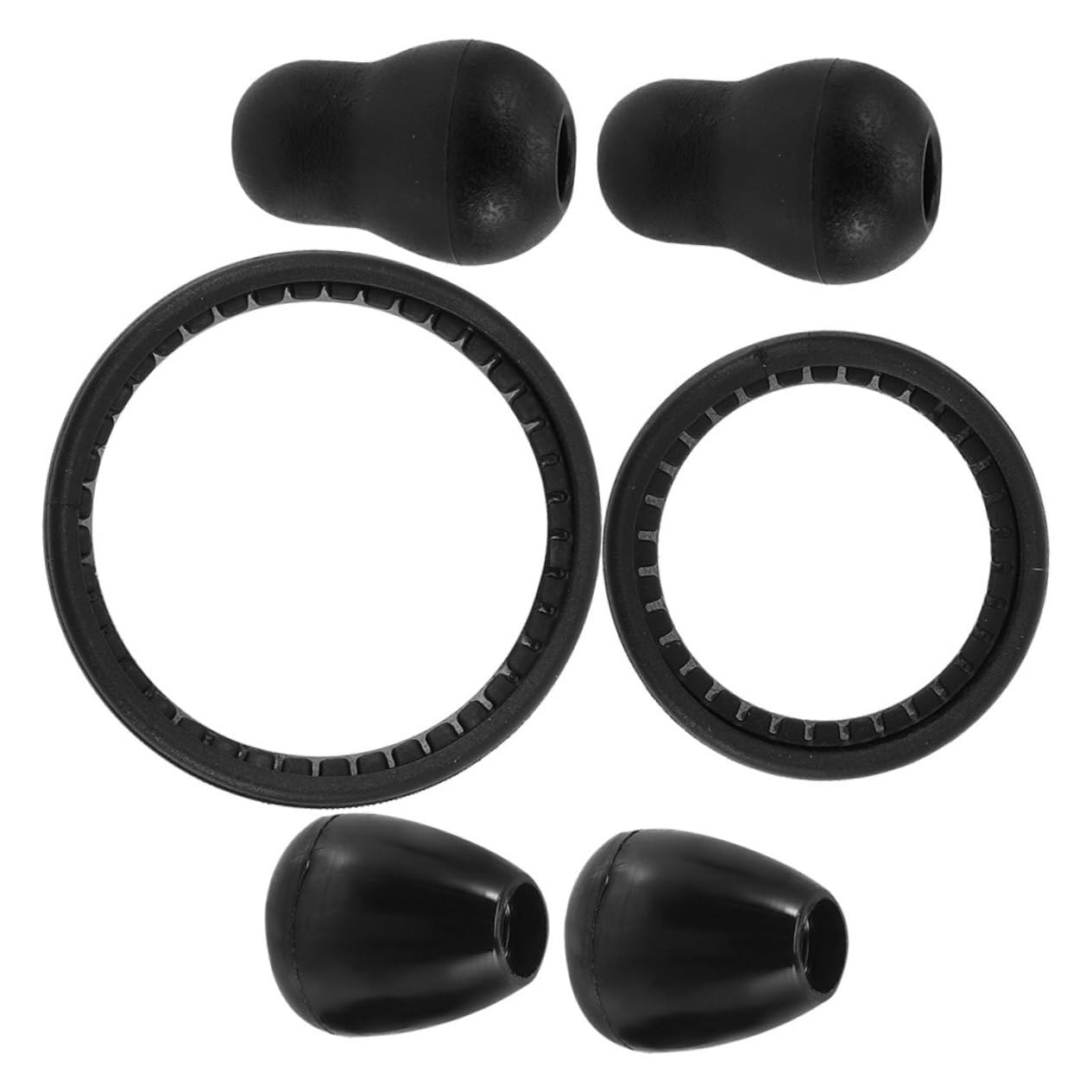 10sets Stetoscopio Diaframma Sostitutivo e Tappi Auricolari Accessori Compatibili Per Stetoscopi Per Adulti e Facili Da Usare e Sostituire