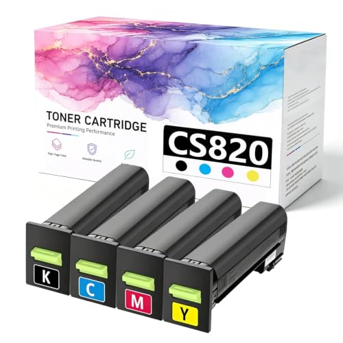 Cartouche toner CS820 CX825 compatible pour Lexmark CS820de CX820de CX825de CX860de laser