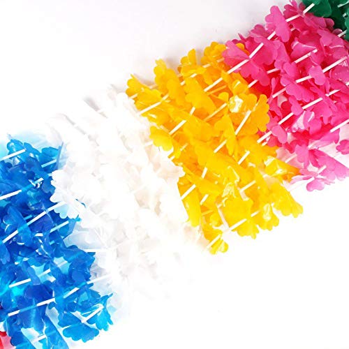 Colar Havaiano em Plástico c/ 12