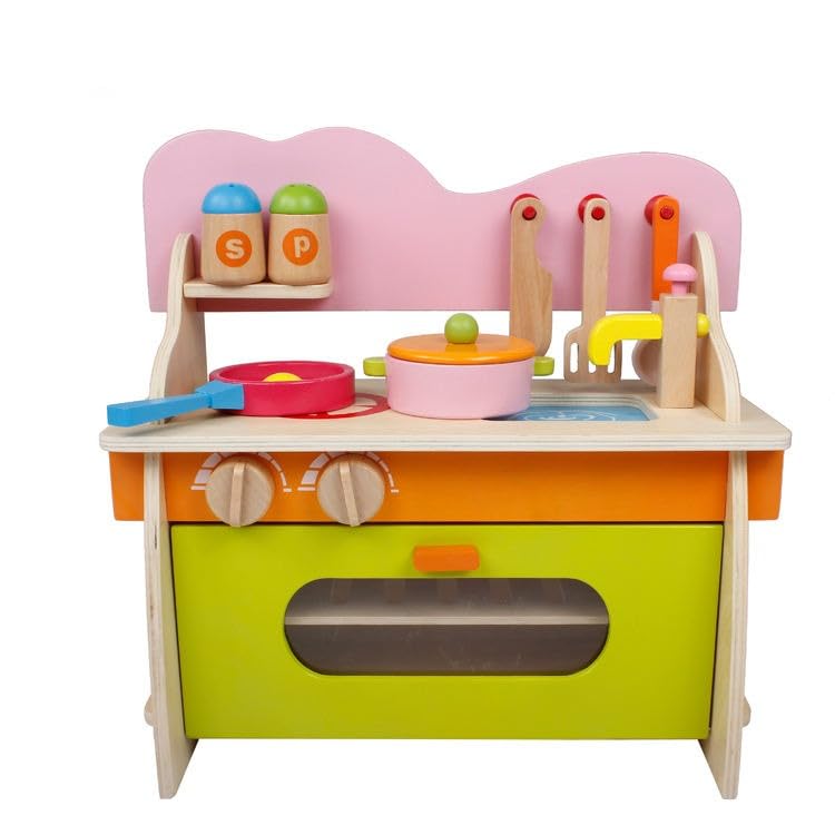 Wooden Kitchen Set for Kids Pretend Play for Kids Girls Boys Gift for 3 4 5 6 7 8 9 10 11 12 13 Years Kids Kitchen Playset for Kids Ecofriendly Wooden Toys (B0DC1465ZY) Amazon Price History, Amazon Price Tracker