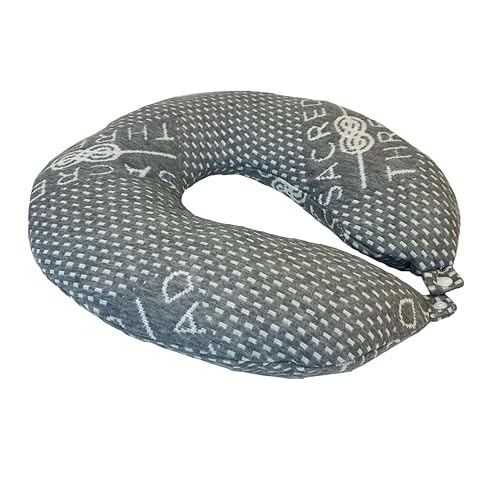 Travel Pillow – Head & Neck Support Pillow for Traveling, Great for Airplanes, Cars, Buses, and Trains – U-Shaped Pillow – Cooling Rayon Made from Bamboo Cover
