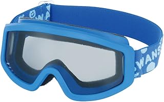 【国産ブランド】SWANS(スワンズ) 子供用 スキー スノーボード ゴーグル 3歳〜10歳 シングルレンズ 101S-GRY