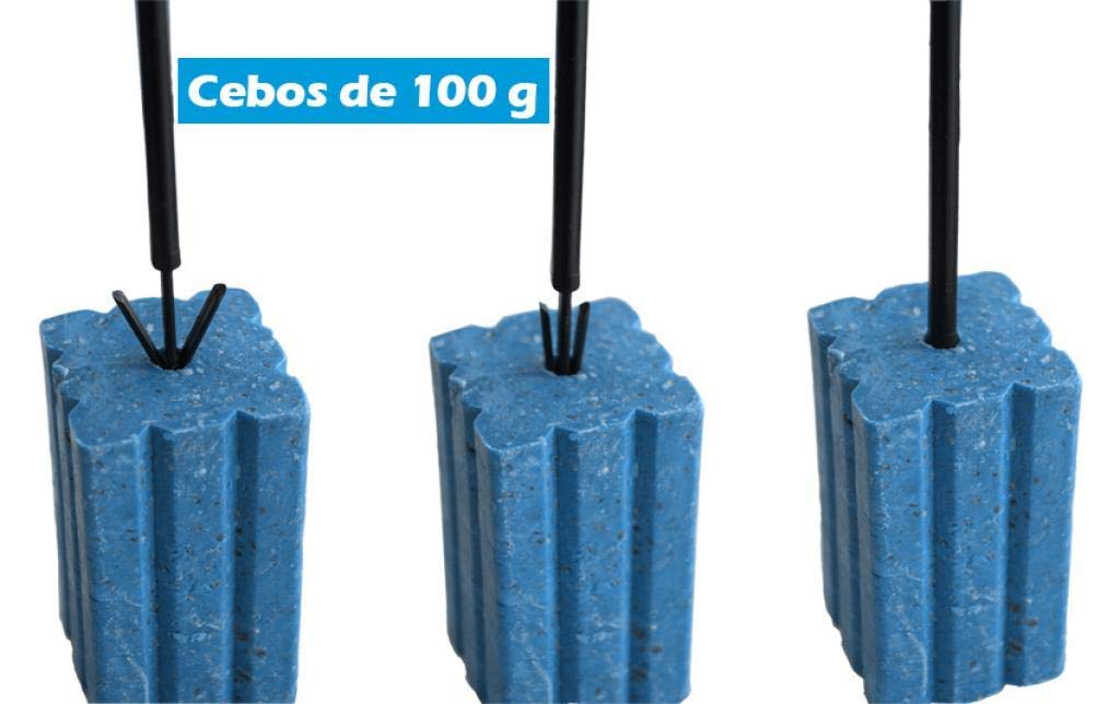 IMPEX EUROPA Ganchos de Plástico Resistente para Cebos Raticida Tipo Bloque, Pest Control de Ratones y Ratas, Especial Alcantarillas (1000 Ganchos)