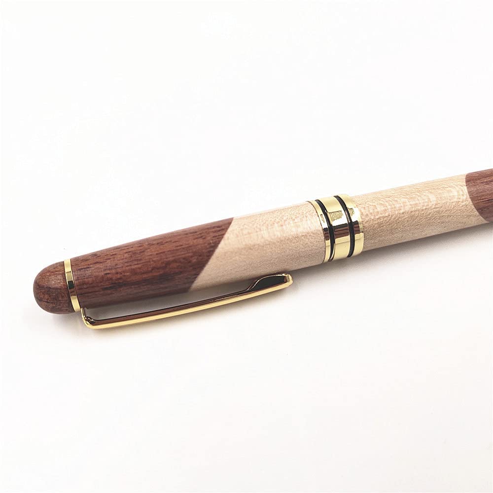Set Regalo Con Penna A Sfera In Legno Personalizzabile Con Incisione - Elegante Idea Regalo Aziendale O Per Eventi - 2
