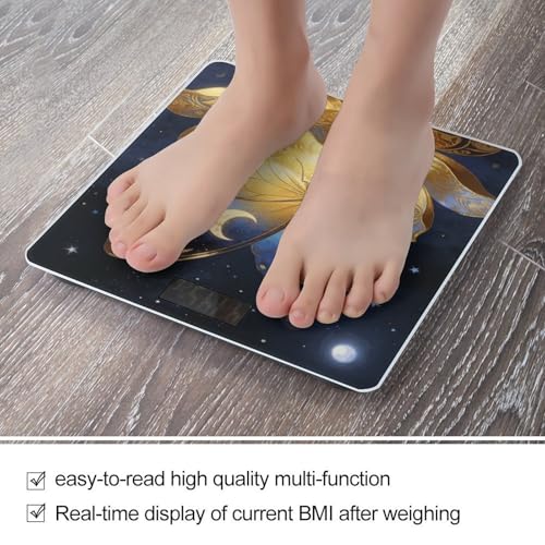 Báscula Digital Golden Retro Fantasy para Baño 400 lb miniatura 5
