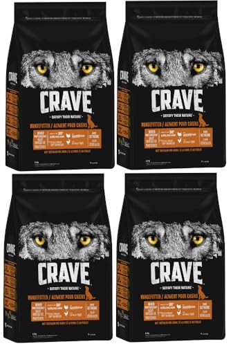 CRAVE Hund Beutel mit Truthahn und Huhn 4 x 2,8kg
