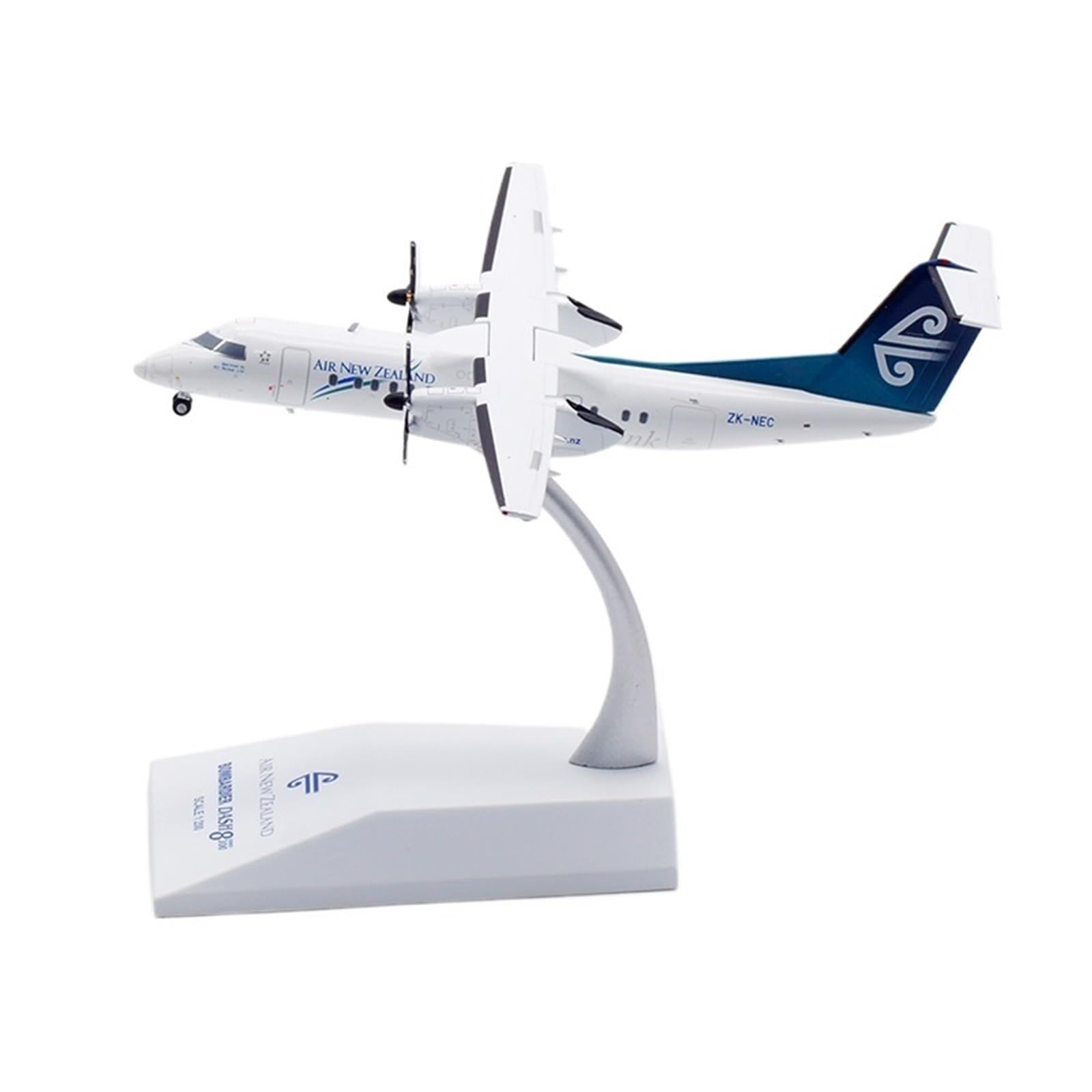 Repliki modeli samolotów 16CM w skali 1/200 cywilny model samolotu dla powietrza nowa zelandia Bombardier Dash 8 ZK-NEC bardzo szczegółowy samolot miniaturowy model samolotu