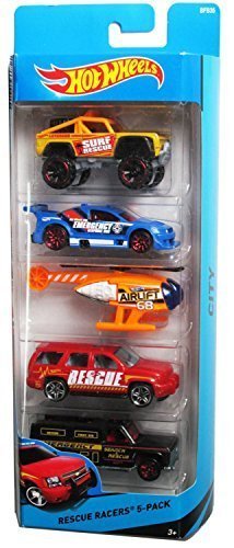 Hot Wheels, 2015 Rescue Racers 5-Pack