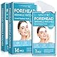 Zornesfalte Pflaster,Forehead Wrinkle Patches 32 Stück, Anti Falten Pflaster für Stirn Falten, beruhigt und erweicht die Haut, Overnight Face Lift für Schlaf Linien Prävention