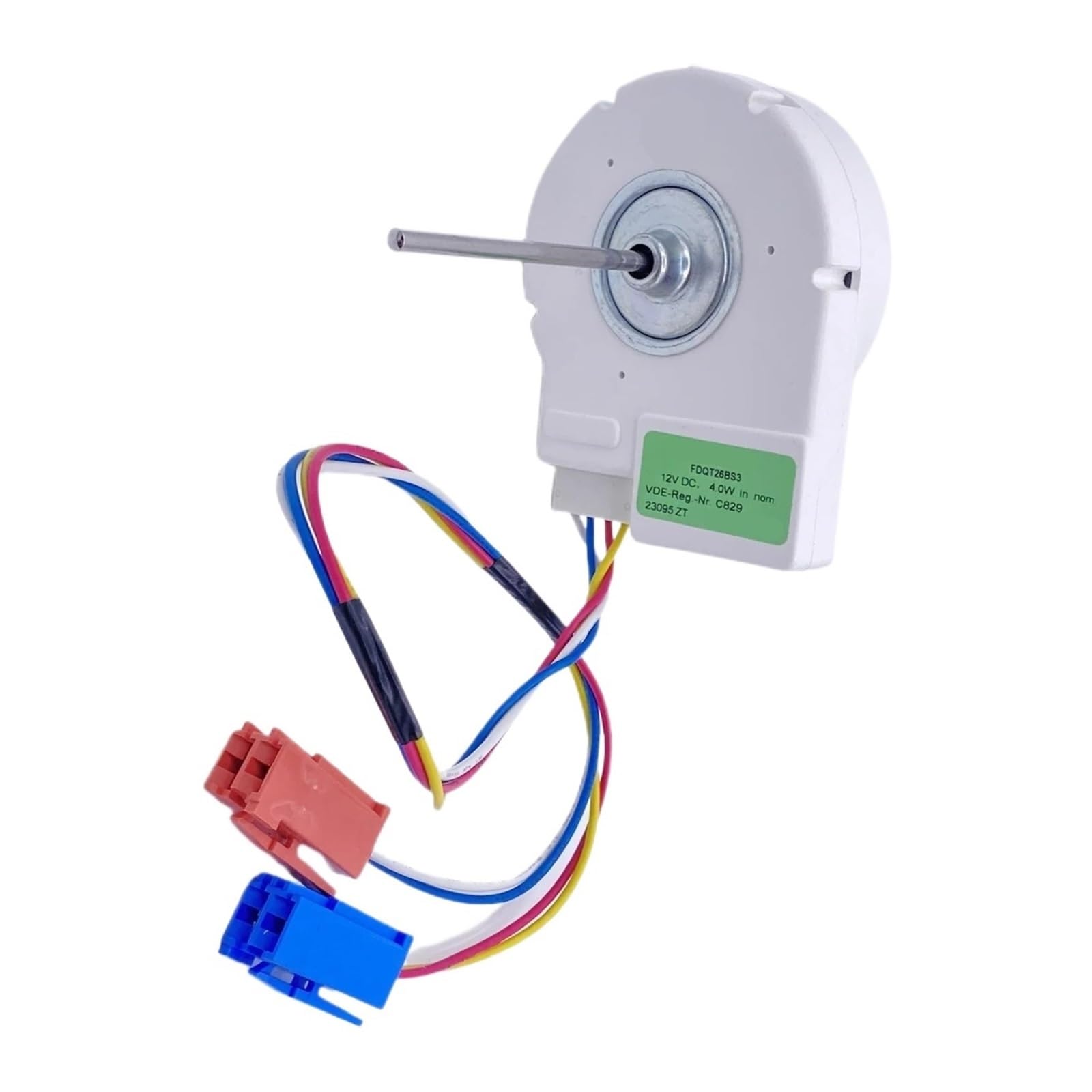 Motore Del Frigorifero Da 1 Confezione FDQT26BS3 12V, Compatibile For Siemens, Motore Della Ventola Del Frigorifero Della Porta Opposta FDQT26BS3 Motore Della Ventola Del Frigorifero