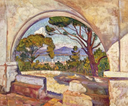 Toile Saint-Tropez Théo Van Rysselberghe - Solution déco pour grand mur vide