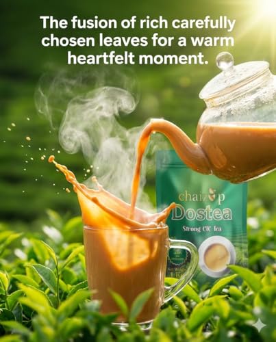 Image of Chaizup Premium Dostea CTC Tea - 1 kg | Loose Leaf Tea | Loose Leaf Blend for Authentic Flavours & Perfect Brew | 1kg