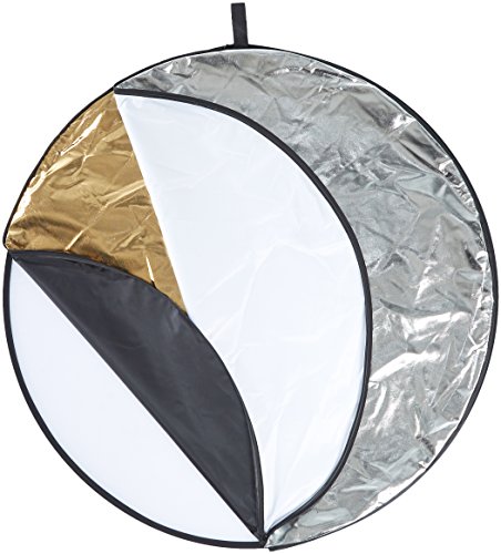 Image of AmazonBasics 43-Inch 5-1 Collapsible Multi-Disc Light Reflector with Bag