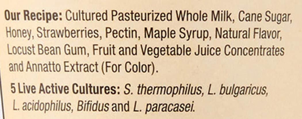 Brown Cow Cream Top Strawberry on the Bottom Whole Milk Yogurt 5 3 oz Cup- Creamy Delicious Yogurt — view 11