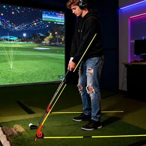 Aide à l'alignement de golf pour corriger le slice et les trajectoires