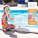 Bawoo Floating Pool Lights Solar Powered, IP68 Waterproof 14 Inch Inflatable Pool Lights, 6 Lighting Modes Floating Pool Balls for Pool Garden Lawn Party Decorations - 2PCS