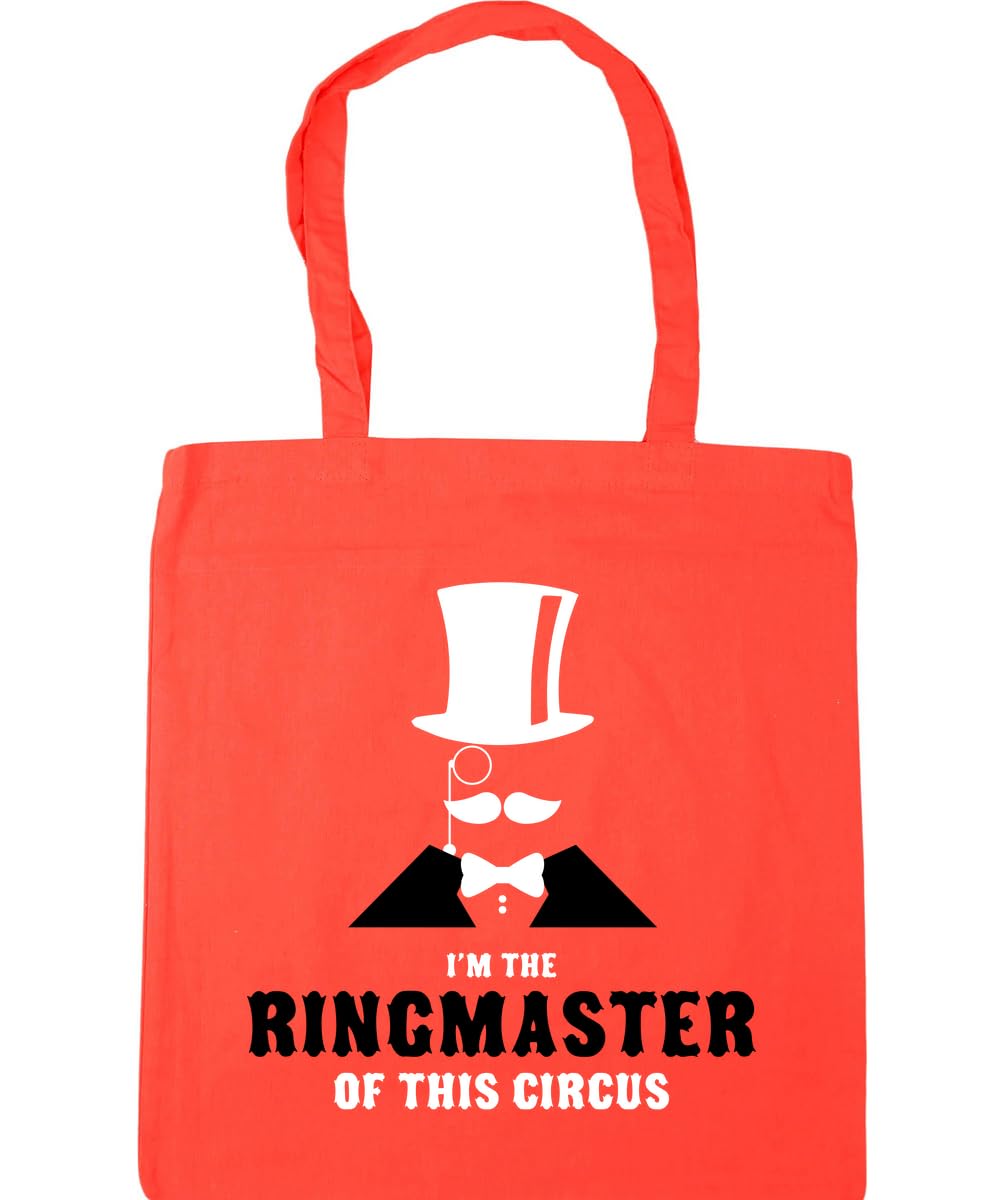 Hippowarehouse I'm the ringmaster of this circus Tote Shopping Gym Beach Bag 42cm x38cm, 10 litres