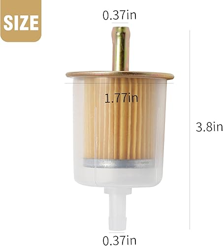 Miniatura 6 de 5 unids 38 "filtros de combustible universales industriales tractores automóviles camiones motocicletas motor de gas línea de combustible en línea