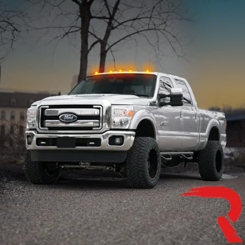 RECON 5 lentes cabina Ford Super Duty 1999-2016 ámbar miniatura 5