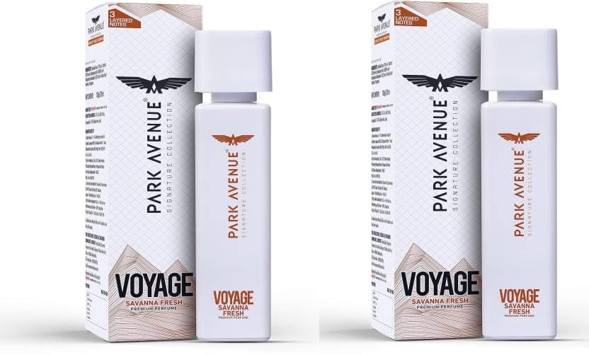 Image of Park Avenue Voyage Savanna Fresh (120Ml X 2) Spray Eau De Parfum - 240 Ml (For Men), 50 Ml