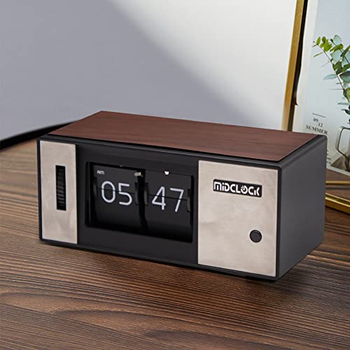 KOKITS フリップクロック パタパタ時計 レトロモダン LEDユニックデザイン置き時計 創造的な飾りもの フリップ時計 デスク 誕生日プレゼント 彼氏友達贈り物