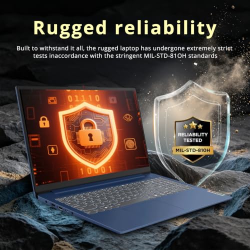 Image of Lenovo Ideapad Slim 3 15.6 inch Anti-Glare FHD Laptop, Intel Processor N150, 8GB LPDDR5 RAM, 1.12TB Storage(128GB UFS+1TB Docking Station), Long Battery Life, Wi-Fi 6, Numeric Keypad, Win 11 Pro, Blue