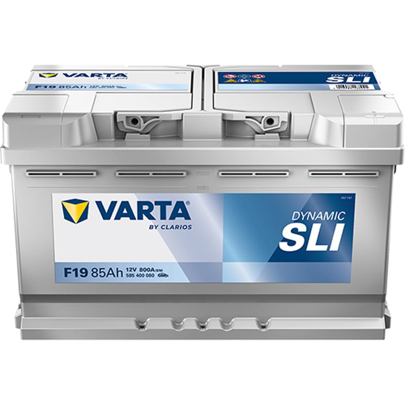 VARTA Batterie 85, Ah 800, A/EN 585400080K262 L 315mm B 175mm H 190mm Compatible avec VW Transporter T5 Van 7HA, 7HH, 7EA, 7EH Touareg I 7LA, 7L6, 7L7 Passat...