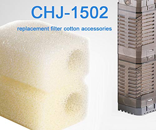 LONDAFISH Acuario algodón de Repuesto para Acuario Tanqueu00a0u0096u00a0Bomba Sumergible para Espuma