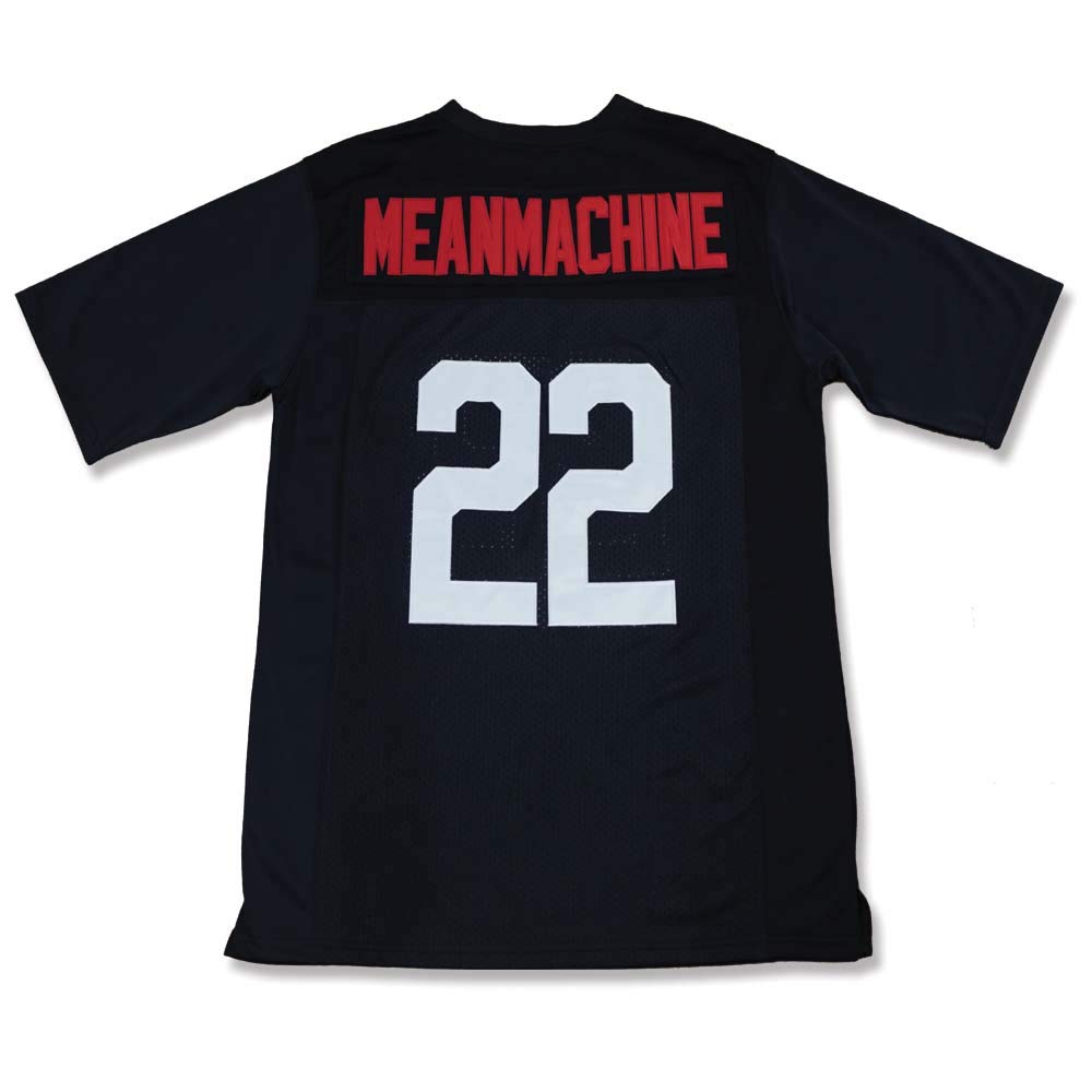 B Reynolds 22 Paul Crewe M Machine Convicts Stitch Football Jersey (50) Black